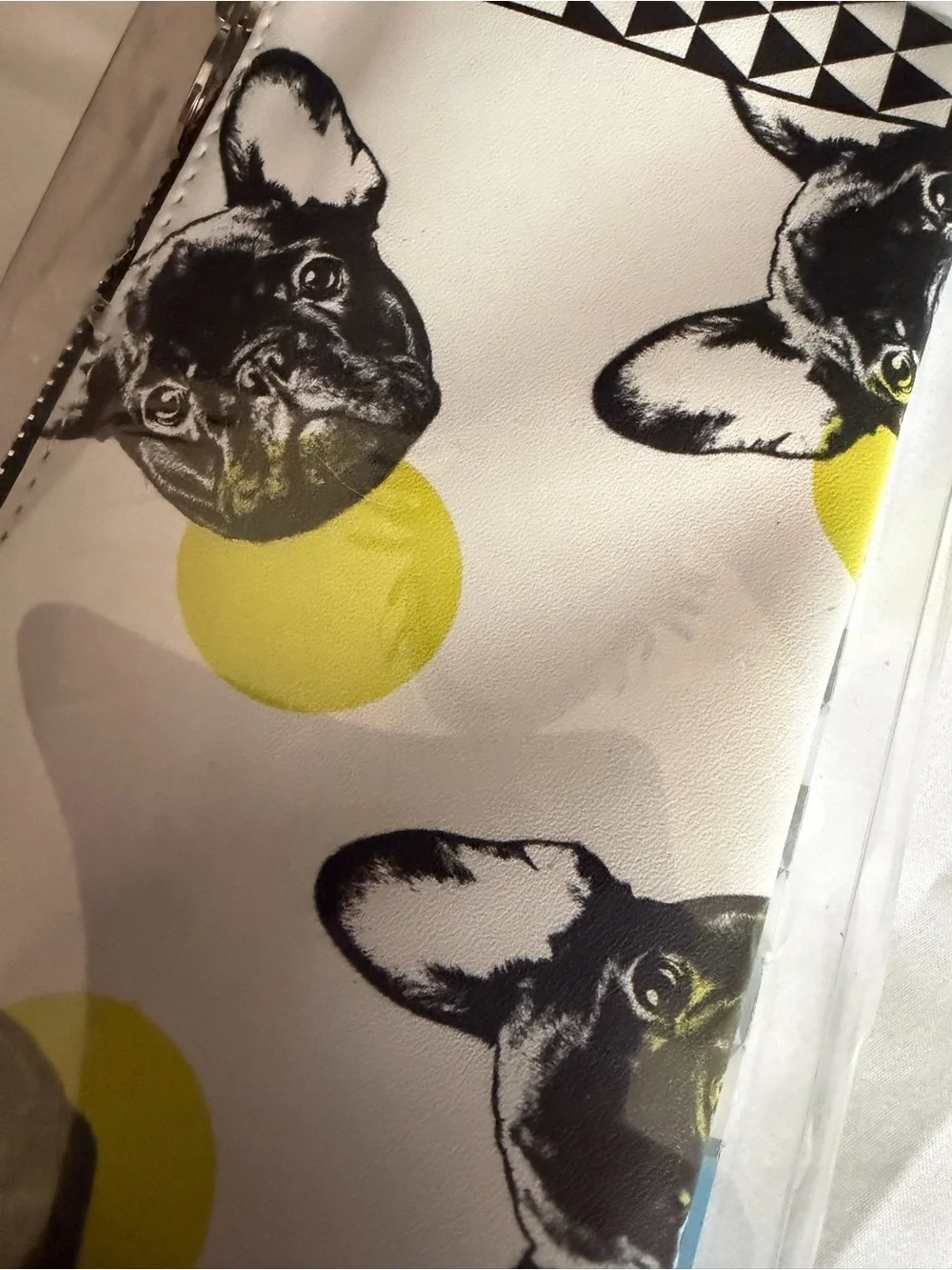 Pencil Or Cosmetic Case with “Frenchie”